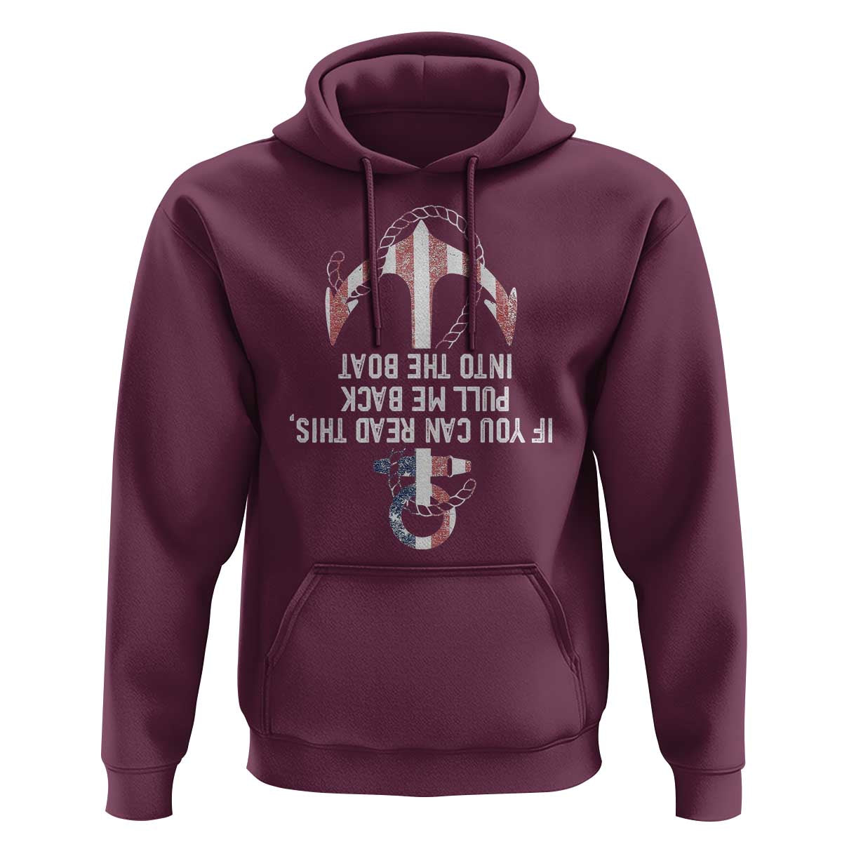 Funny Boating Captain Hoodie If You Can Read This Pull Me Back Into The Boat
