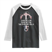 Funny Boating Captain Raglan Shirt If You Can Read This Pull Me Back Into The Boat