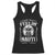 Funny Feelin Nauti Racerback Tank Top Boat Captain Pontoon Sailing Sailor Skull