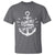 Funny Dibs On The Captain T Shirt Boating Boat Lover Vintage Anchor