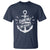 Funny Dibs On The Captain T Shirt Boating Boat Lover Vintage Anchor