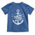 Funny Dibs On The Captain Toddler T Shirt Boating Boat Lover Vintage Anchor