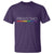 LGBTQ Gay Pride T Shirt Proud Dad Father's Day LGBT Flag - Wonder Print Shop