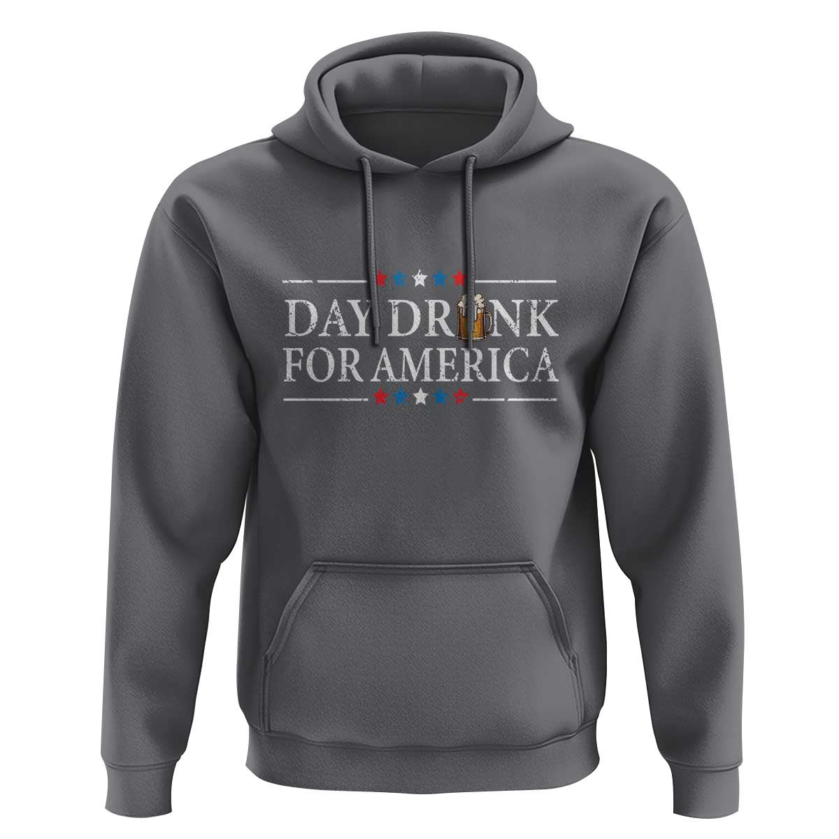 Funny 4th Of July Drinking Hoodie Day Drunk For American - Wonder Print Shop