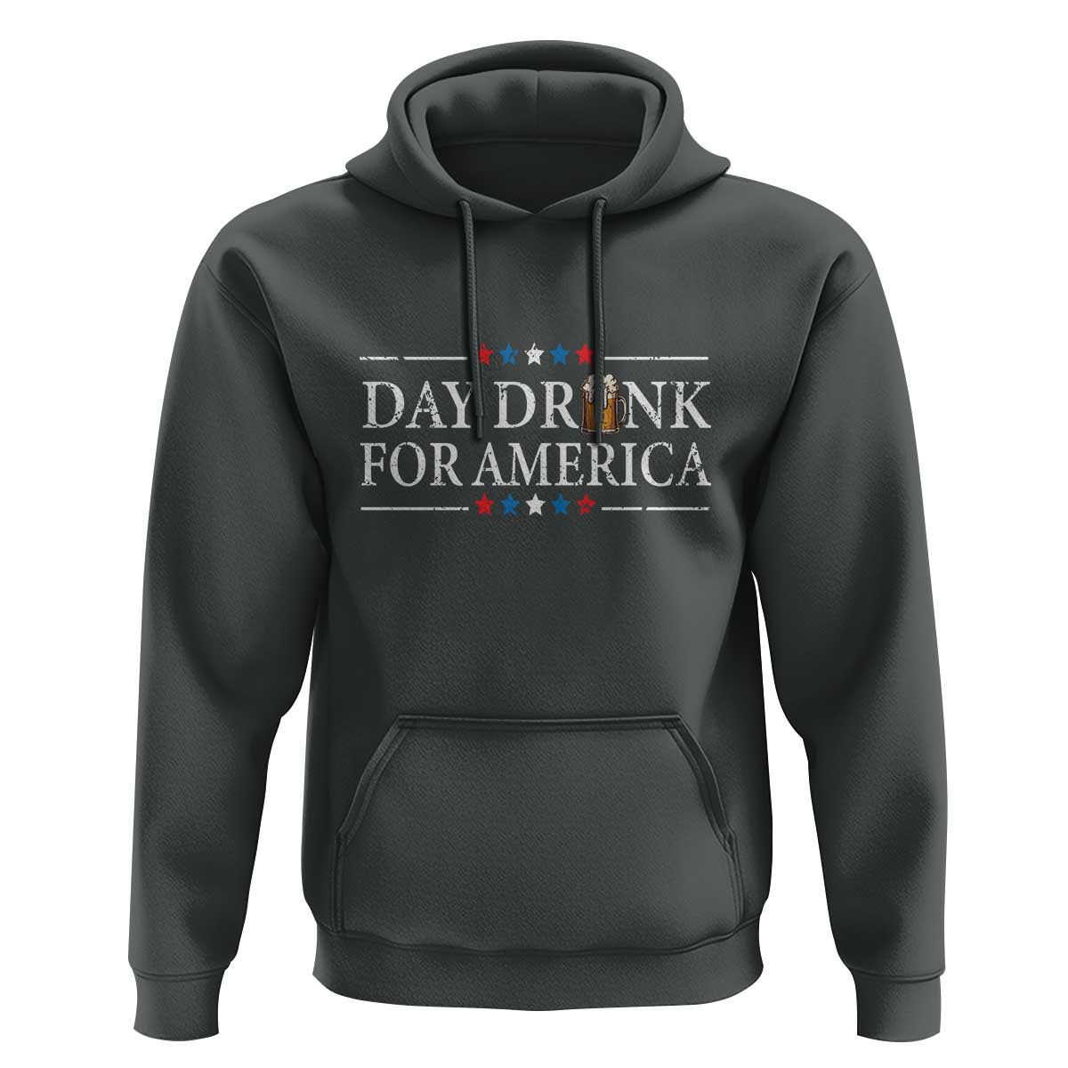 Funny 4th Of July Drinking Hoodie Day Drunk For American - Wonder Print Shop