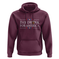 Funny 4th Of July Drinking Hoodie Day Drunk For American - Wonder Print Shop
