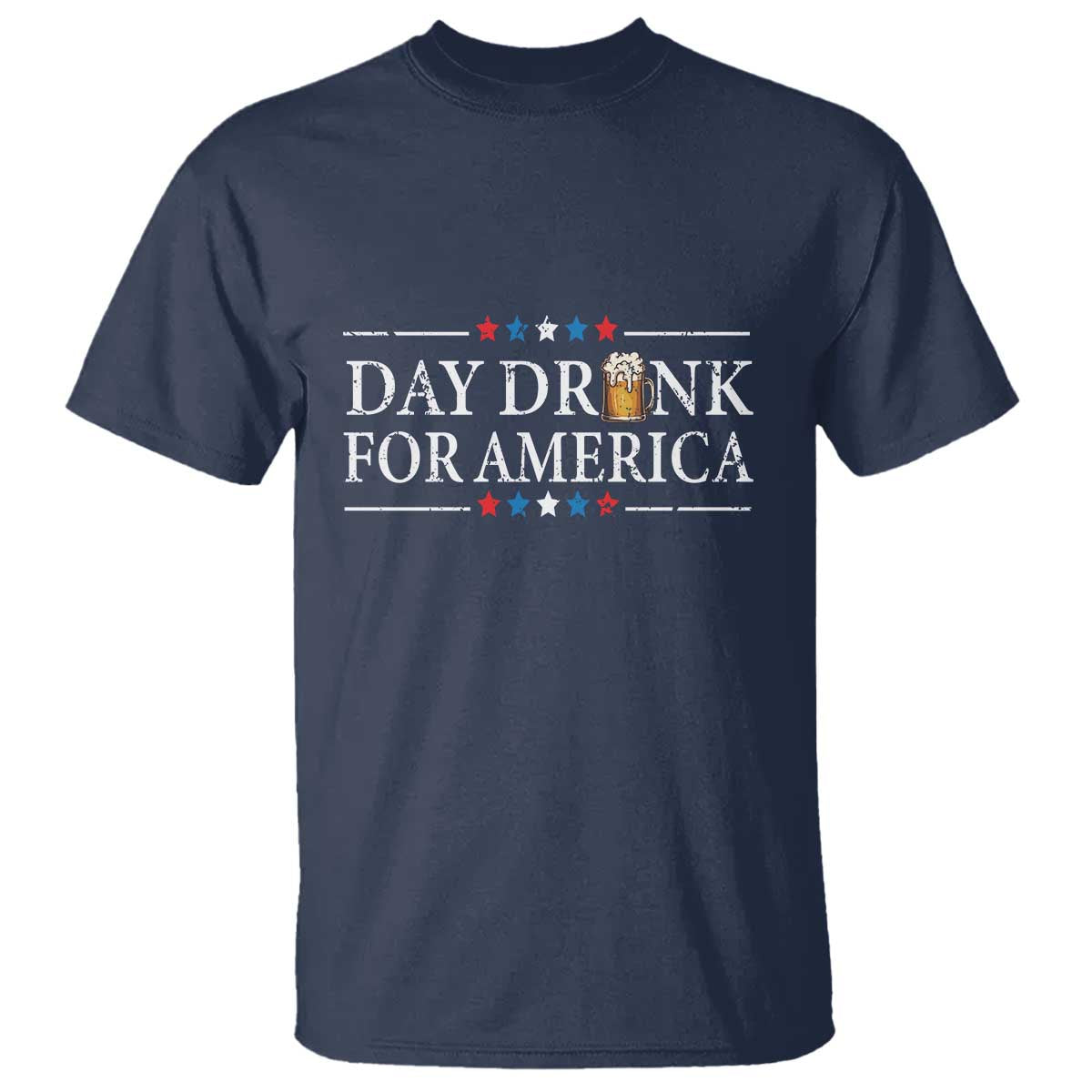 Funny 4th Of July Drinking T Shirt Day Drunk For American - Wonder Print Shop