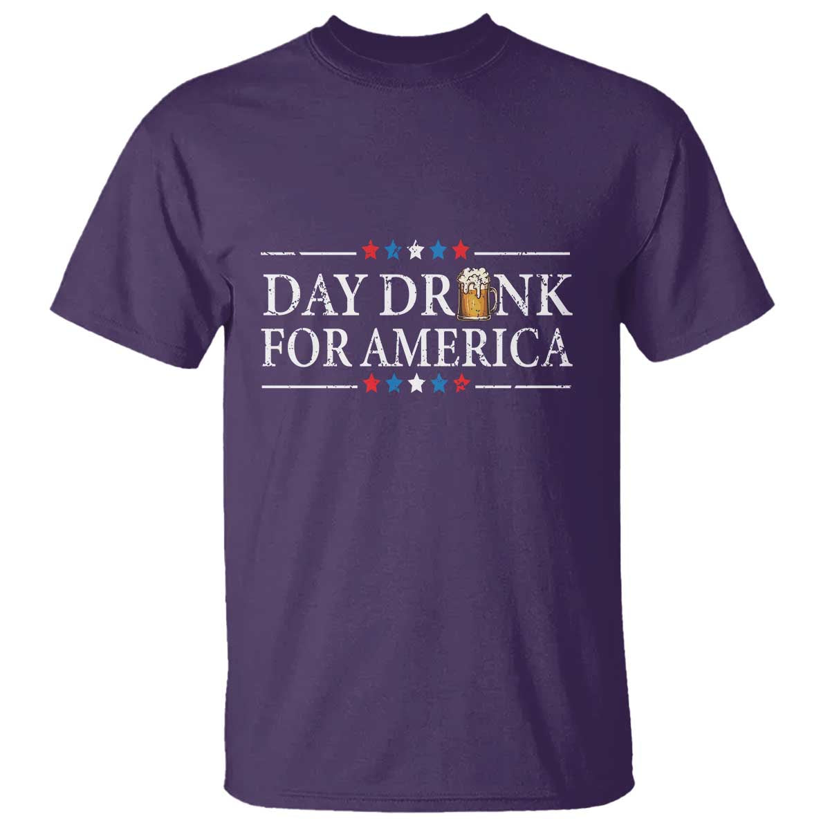 Funny 4th Of July Drinking T Shirt Day Drunk For American - Wonder Print Shop