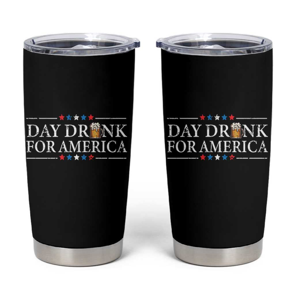 Funny 4th Of July Drinking Tumbler Cup Day Drunk For American - Wonder Print Shop