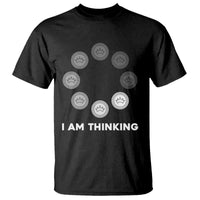 Checkers Lover T Shirt I Am Thinking Board Game Draughts Player - Wonder Print Shop