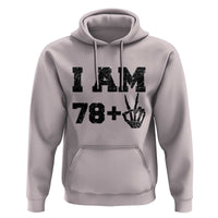 Funny 80th Birthday Hoodie I Am 79 Plus 80 Years Old Skull - Wonder Print Shop
