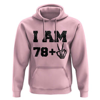 Funny 80th Birthday Hoodie I Am 79 Plus 80 Years Old Skull - Wonder Print Shop