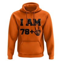Funny 80th Birthday Hoodie I Am 79 Plus 80 Years Old Skull - Wonder Print Shop