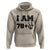 Funny 80th Birthday Hoodie I Am 79 Plus 80 Years Old Skull - Wonder Print Shop