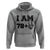 Funny 80th Birthday Hoodie I Am 79 Plus 80 Years Old Skull - Wonder Print Shop