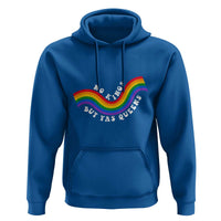 No Kings But Yas Queens LGBTQ Pride Retro Rainbow Hoodie