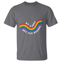 No Kings But Yas Queens LGBTQ Pride Retro Rainbow T Shirt