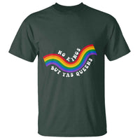 No Kings But Yas Queens LGBTQ Pride Retro Rainbow T Shirt