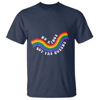 No Kings But Yas Queens LGBTQ Pride Retro Rainbow T Shirt