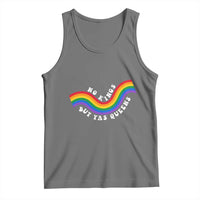 No Kings But Yas Queens LGBTQ Pride Retro Rainbow Tank Top