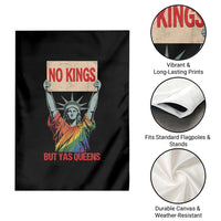 No Kings But Yas Queens Garden Flag Statue Of Liberty LGBTQ Pride Ally Pride