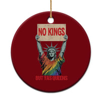 No Kings But Yas Queens Ceramic Ornament Statue Of Liberty LGBTQ Pride Ally Pride