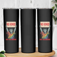 No Kings But Yas Queens Skinny Tumbler Statue Of Liberty LGBTQ Pride Ally Pride