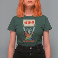 No Kings But Yas Queens T Shirt For Women Statue Of Liberty LGBTQ Pride Ally Pride
