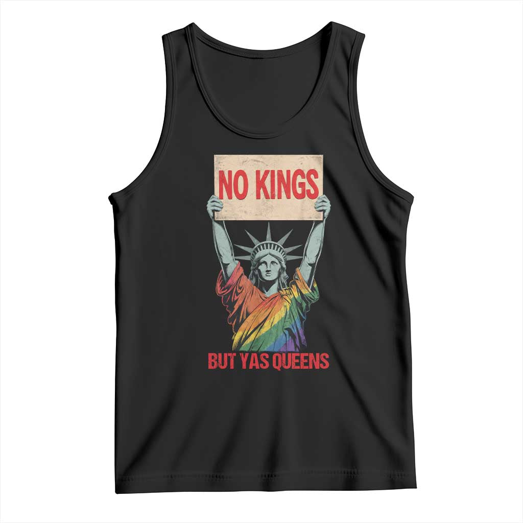 No Kings But Yas Queens Tank Top Statue Of Liberty LGBTQ Pride Ally Pride