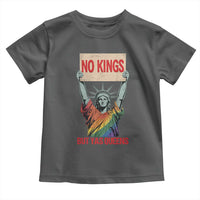 No Kings But Yas Queens Toddler T Shirt Statue Of Liberty LGBTQ Pride Ally Pride
