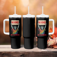 No Kings But Yas Queens Tumbler With Handle Statue Of Liberty LGBTQ Pride Ally Pride