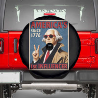 George Washington America's 1st Influencer Spare Tire Cover Funny Founding Father USA