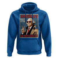 George Washington America's 1st Influencer Hoodie Funny Founding Father USA