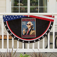 George Washington America's 1st Influencer Patriotic Fan Flag Funny Founding Father USA