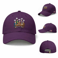 Founding Fathers 67 Bruh Sigma Baseball Cap Funny US History Meme