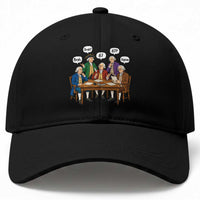 Founding Fathers 67 Bruh Sigma Baseball Cap Funny US History Meme