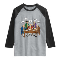 Founding Fathers 67 Bruh Sigma Raglan Shirt Funny US History Meme