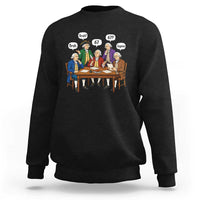Founding Fathers 67 Bruh Sigma Sweatshirt Funny US History Meme