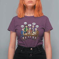 Founding Fathers 67 Bruh Sigma T Shirt For Women Funny US History Meme