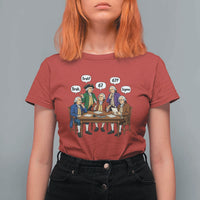 Founding Fathers 67 Bruh Sigma T Shirt For Women Funny US History Meme