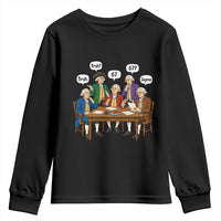 Founding Fathers 67 Bruh Sigma Youth Sweatshirt Funny US History Meme