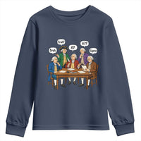 Founding Fathers 67 Bruh Sigma Youth Sweatshirt Funny US History Meme