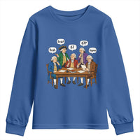 Founding Fathers 67 Bruh Sigma Youth Sweatshirt Funny US History Meme