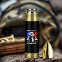 They Hate US Cuz They Ain't US Bullet Tumbler George Washington 4th of July