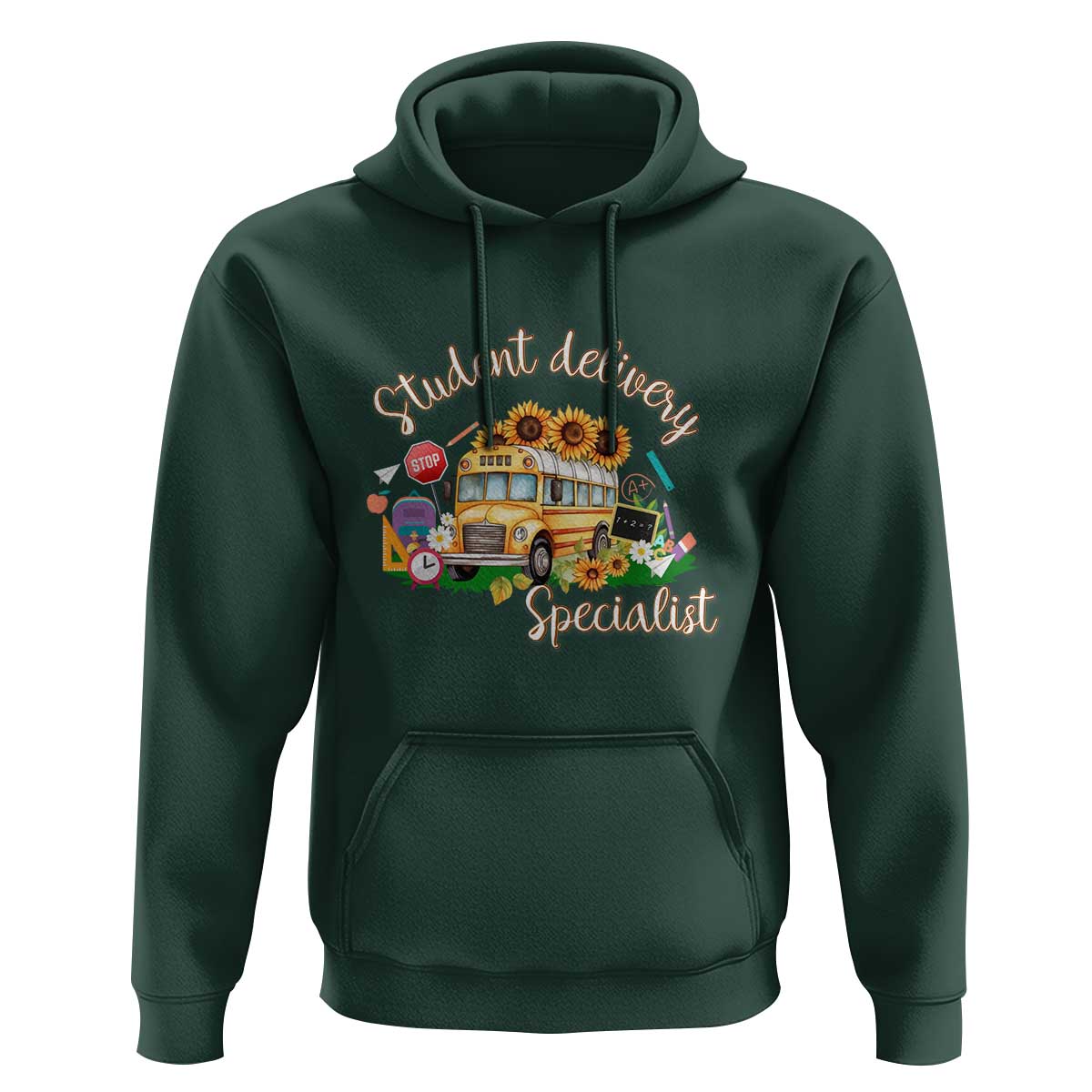 School Bus Driver Hoodie Student Delivery Specialist - Wonder Print Shop