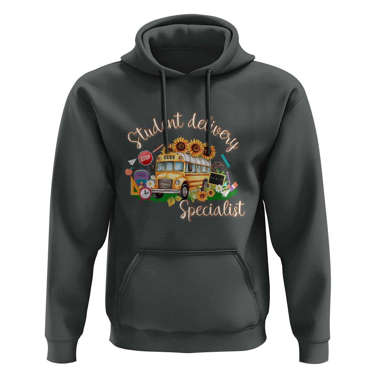 School Bus Driver Hoodie Student Delivery Specialist - Wonder Print Shop