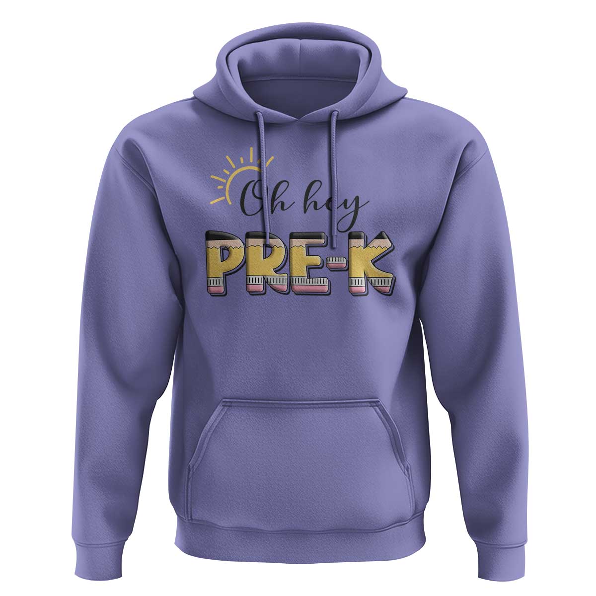 Back To School Hoodie Oh Hey Pre-K Pencil Preschool - Wonder Print Shop