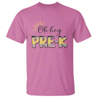 Back To School T Shirt Oh Hey Pre-K Pencil Preschool - Wonder Print Shop