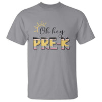 Back To School T Shirt Oh Hey Pre-K Pencil Preschool - Wonder Print Shop