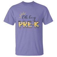 Back To School T Shirt Oh Hey Pre-K Pencil Preschool - Wonder Print Shop